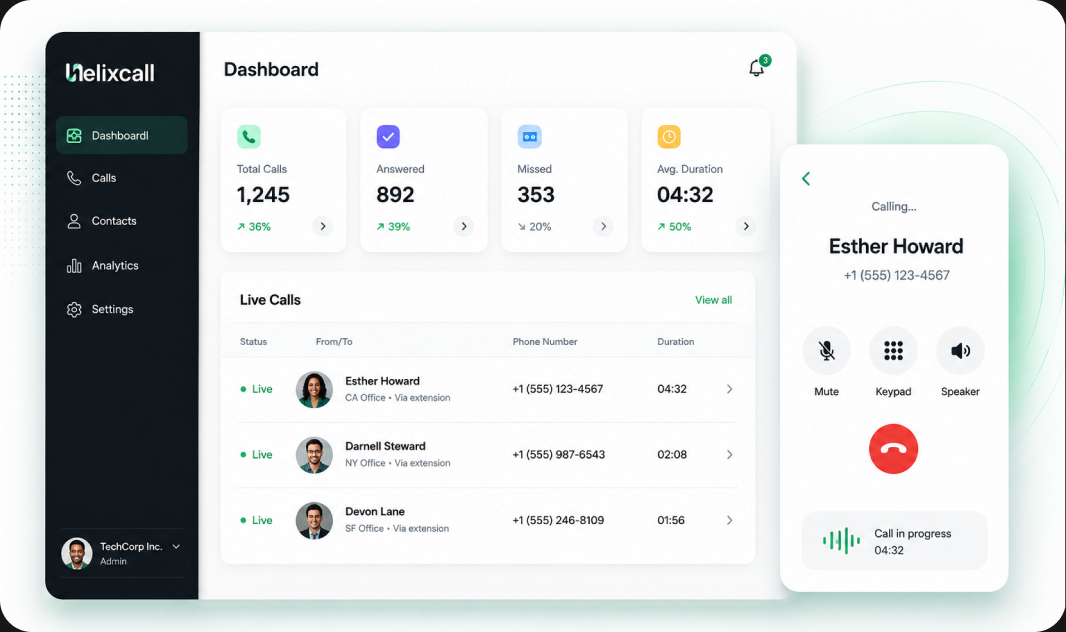 Helix Call - Cloud Telephony